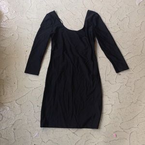 Scoop Back BodyCon Dress
