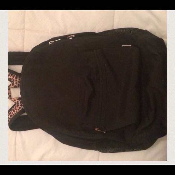Cute black backpack!
