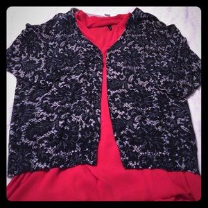 H&M Button up Cardigan with a 3/4 sleeve.