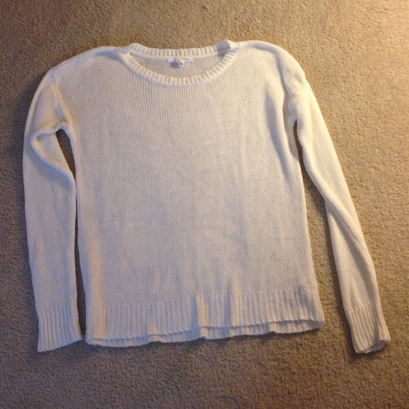 White Oversized Sweater