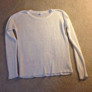 White Oversized Sweater