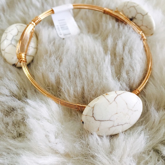 SOLD in bundle-πΈRaw stone handmade bracelet - Picture 2 of 3