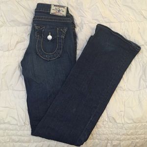 True religion Becky boot cut jeans size 27