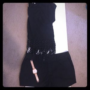 NWOT black North Face shorts