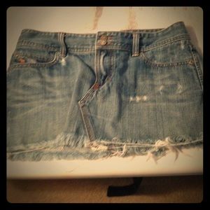 Abercrombie & Fitch jean skirt
