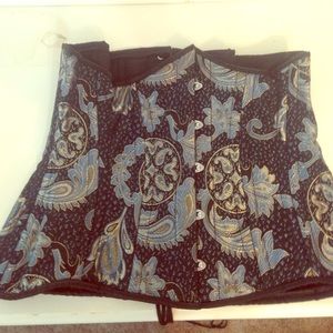 Beautiful steel boned longline corset