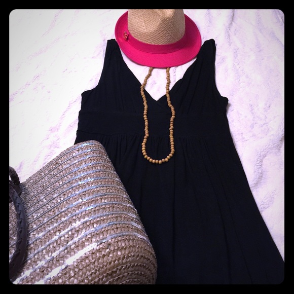 Forever 21 Black Summer Dress with Pockets.