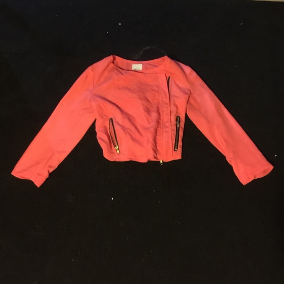 Salmon half jacket