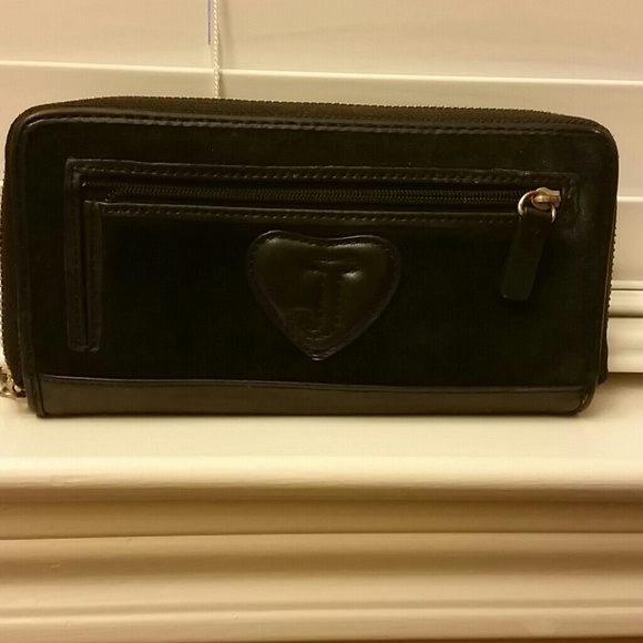 JUICY COUTURE BLACK WALLET - Picture 2 of 3