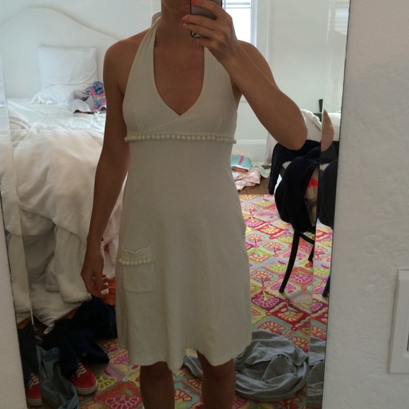 LIlly Pulitzer terry beach cover up/ halter dress
