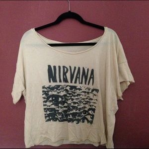 Brandy Melville Nirvana top