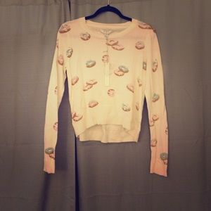 LC Lauren Conrad Donut Sweater - Medium