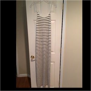 Striped maxi dress