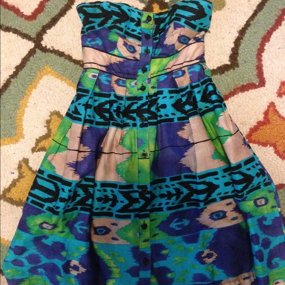 Xhilaration tribal print dress