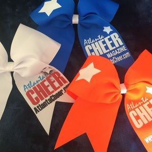 Atlanta Cheer bow bundle