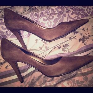 Dark brown Ralph Lauren heels