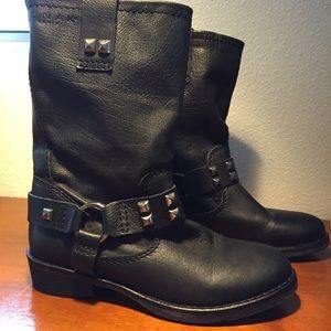 NWOT Jonak of Paris Biker / Motorcycle Boots sz 38