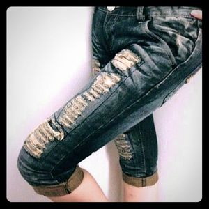 Summer Denim jeans with holes