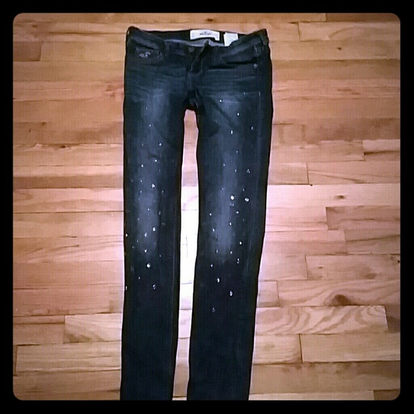 Hollister sparkle jeans
