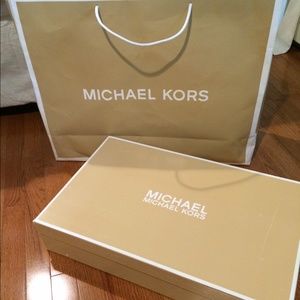 Michael Kors boot box & bag