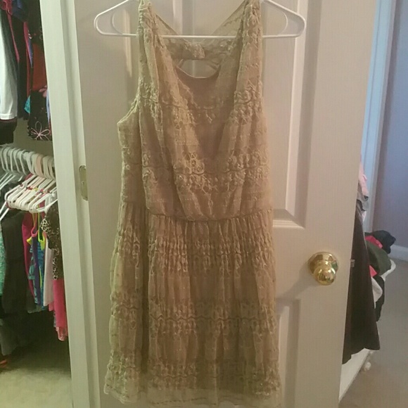 Gold Dress