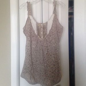 Flirty tank top