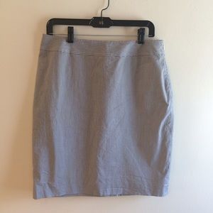 Halogen thin striped skirt