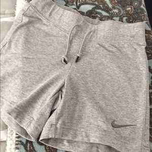 Gray nike shorts