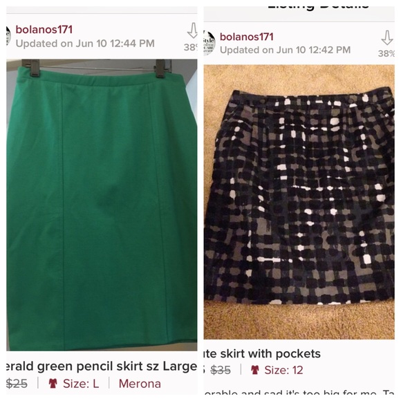 Bundle of 2 skirts