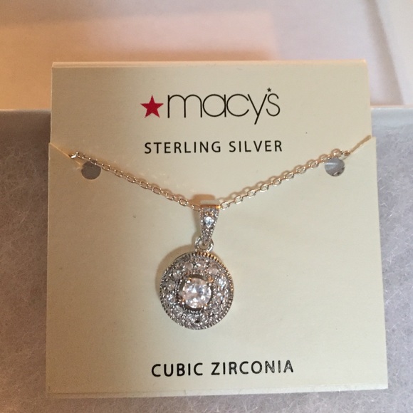 Cubic zirconia necklace