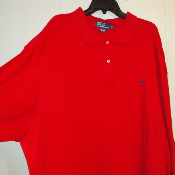 New Ralph Lauren Long Sleeve Polo shirt 4X Big