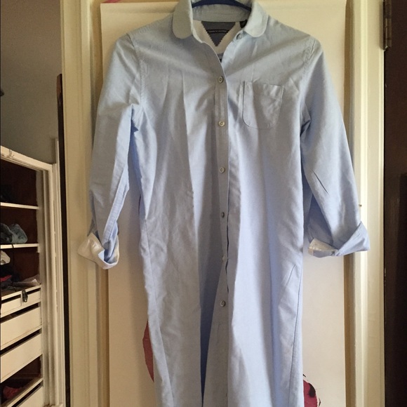 Tommy Hilfiger Button Up Club Collar Dress, size 0