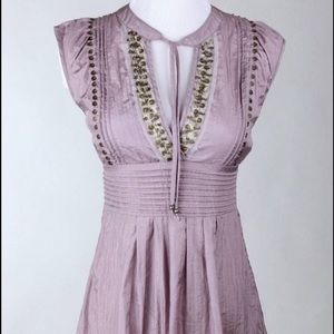 Miss Me Metallic Sequin Tunic size S