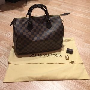❌SOLD❌Speedy 30 damier