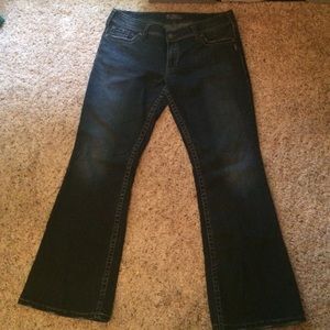 Silver brand dark jeans