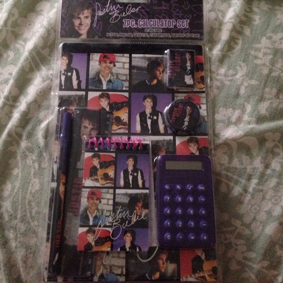 Justin Bieber School Set