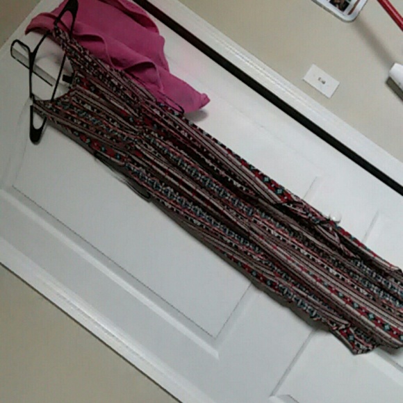 High low tribal print dress