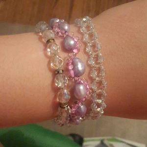 Three Handmade Bracelets