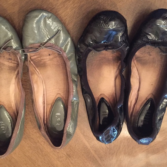 🎉SALE!!!🎉 2 Pairs Block Flats