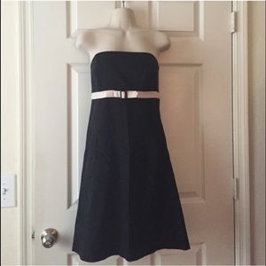 White House black market black tube top dress!