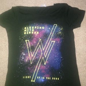 Sleeping with sirens galaxy t shirt