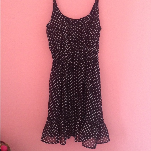 Vintage style polka dot dress