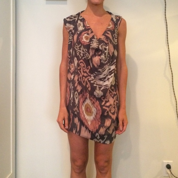 All Saints Ikat Asymmetrical Dress/Tunic