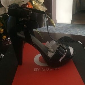 G by guess black high heels