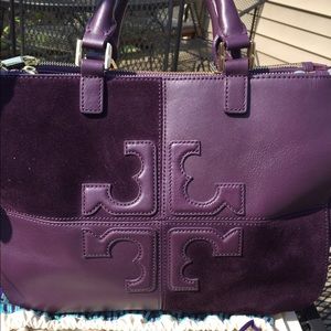 Tory Burch Robinson Double Zip Square Tote