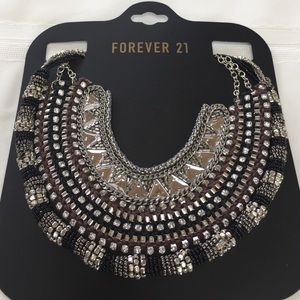 Beaded Bib Necklace