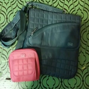 Small crossbody and wallet bundle