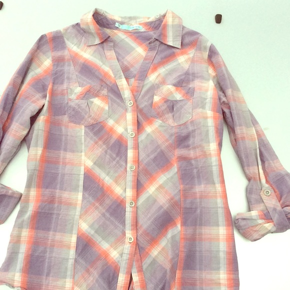 Maurices Tops - Happy Fall! Plaid button up.🔥🔥🔥