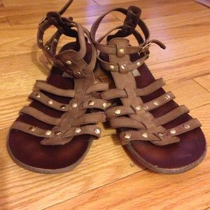 Steve Madden Gladiator Sandals Sz 8 1/2