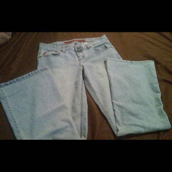 Sz 11Light Color Stretch Mudd Jeans